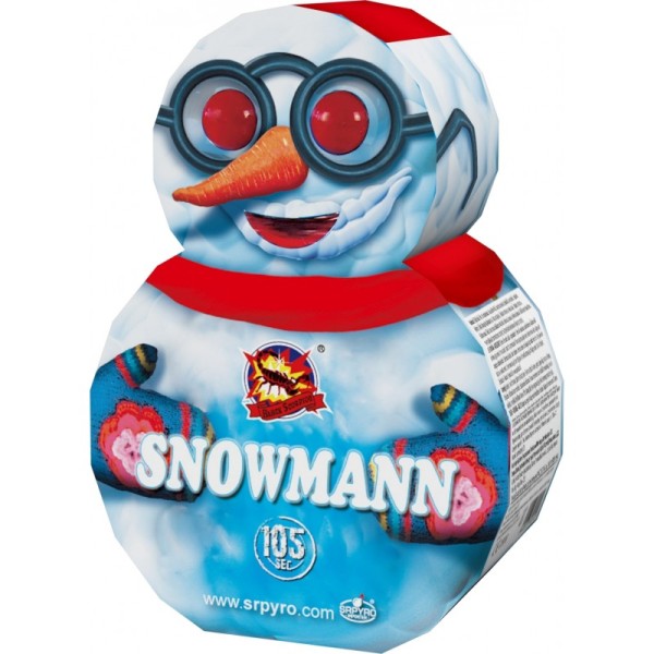 CLE0541 "Snowman" von SRPyro, Schneemann Fontäne