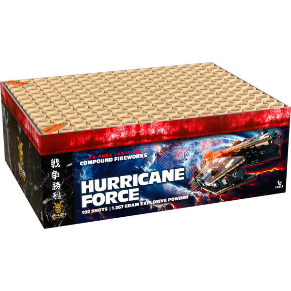 04850 Hurricane Force von Lesli 192-Schuss Verbund