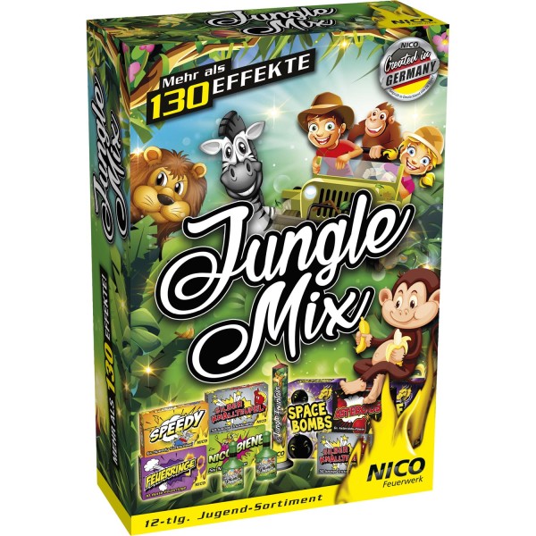 Jungle Mix, 12-tlg. Jugend-Sortiment 56166 F1